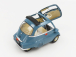 BMW Isetta 1959 v mierke 1:12 modrá sivá