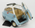 BMW Isetta 1959 v mierke 1:12 svetlo modrá biela