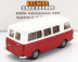 Brekina plast Fiat 238 Minibus 1966 1:87 Červená biela