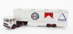 Brekina plast Fiat 691 T Truck Team Autodelta Alfa Romeo Car Transporter 1970 1:87 Biela