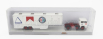 Brekina plast Fiat 691 T Truck Team Autodelta Alfa Romeo Car Transporter 1970 1:87 Biela