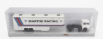 Brekina plast Fiat 691 T Truck Team Lancia Martini Racing Car Transporter 1970 1:87 Biela