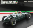 Brumm Cooper F1 T51 Climax N 12 Winner British Gp Jack Brabham 1959 Majster sveta - s figúrkou vodiča 1:43 Zelená biela