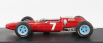 Brumm Ferrari F1 158 N 7 Víťaz nemeckých pretekov John Surtees Majster sveta 1964 1:43 Červená