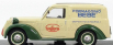 Brumm Fiat 1100 Furgone Van Veicolo Commerciale Publicitaire Galbani Melzo Milano Deposito Di Napoli 1950 1:43 krémovo zelená