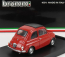 Brumm Fiat 500r Tetto Chiuso - uzavretý 1972 1:43 Rosso Corallo