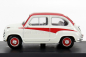 Brumm Fiat 600 750 Derivazione Abarth 1956 1:43 sivá červená