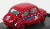 Brumm Fiat 600 Abarth 750 N 26 Mille Miglia 1956 D.cogna 1:43 Červená