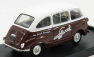 Brumm Fiat 600 Multipla Veicolo Commerciale Caffarel 1956 1:43 bielo-hnedý