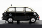 Brumm Fiat 600d Multipla Taxi Genova 1964 1:43 Black Ivory