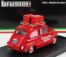 Brumm Fiat 600d Sadomasosex Taranto 1960 - La Mazurka Del Barone Della Santa E Del Fico Fiorone 1975 1:43 červená