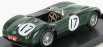 Brumm Jaguar C-type 3.4l S6 Team Jaguar Cars Ltd N 17 2nd 24h Le Mans 1953 S.moss - P.walker 1:43 British Racing Green