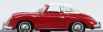 Brumm Porsche 356 Hard Top 1952 1:43 Červená biela