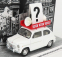 Brumm prom Fiat 600d 1963 - Propaganda Elettorale Elezioni Italia Vota - Vota - Vota 1:43 Biela