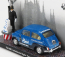 Brumm prom Fiat 600d Baci Perugina 1960 - La Befana Del Vigile 1:43 Modrá čierna