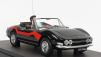 Clc-models Fiat Dino 2.4 Spider With Enzo Figure - Movie - Un Sacco Bello 1980 - Carlo Verdone 1:18 Black