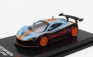 Cm-models Mclaren P1 Gtr N 0 2015 1:64 čierna svetlo modrá oranžová