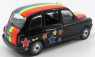 Corgi Austin London Taxi Lti Tx4 2007 - Peace & Love 1:36 čierna