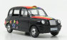 Corgi Austin London Taxi Lti Tx4 2007 - Peace & Love 1:36 čierna