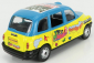 Corgi Austin London Taxi Lti Tx4 2014 - The Beatles 1:36 žltá svetlomodrá