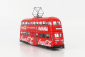 Corgi Blackpool Decker Double Tram Bus Coca-cola Open Happiness 1934 1:76 červená biela