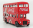 Corgi Routemaster Rml 2757 Autobus Londýn Coca-cola 1956 1:64 Červený