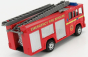 Corgi Truck Emergency Fire Brigade 1980 1:50 Červený