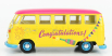 Corgi Volkswagen T1 Minibus Congratulations 1961 1:43 Yellow Fucsia