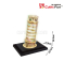 Cubicfun Puzzle 3d z peny Torre Di Pisa Con Luci A Led cm. 20.4x24.8x28.8 - 15 dielikov /