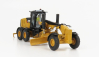 Dm-models Caterpillar Cat12m3 Ruspa Livellatrice Gommata - škrabací traktor, motorový grejder 1:87 žltá čierna