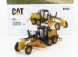 Dm-models Caterpillar Cat12m3 Ruspa Livellatrice Gommata - škrabací traktor, motorový grejder 1:87 žltá čierna