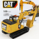 Dm-models Caterpillar Cat320f L Escavatore Cingolato - traktor hydraulické rýpadlo 1:50 žltá čierna