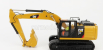 Dm-models Caterpillar Cat320f L Escavatore Cingolato - traktor hydraulické rýpadlo 1:50 žltá čierna