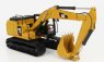 Dm-models Caterpillar Cat320f L Escavatore Cingolato - traktor hydraulické rýpadlo 1:50 žltá čierna