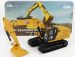 Dm-models Caterpillar Cat336 Escavatore Cingolato - traktor hydraulický škrabák - nová generácia 1:50 žltá čierna