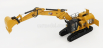 Dm-models Caterpillar Cat352 Escavatore Cingolato - Ultra High Demolition Hydraulic Excavator 1:50 Yellow Black