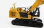 Dm-models Caterpillar Cat352 Escavatore Cingolato - Ultra High Demolition Hydraulic Excavator 1:50 Yellow Black