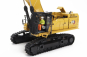 Dm-models Caterpillar Cat395 Escavatore Cingolato - traktor novej generácie Hydraulický škrabák - univerzálna verzia 1:50 žltá čierna