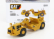 Dm-models Caterpillar Cat627g Ruspa Gommata - kolesový traktor so škrabákom 1:87 žltá čierna