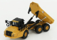 Dm-models Caterpillar Cat745 Cassone Ribaltabile Cava 3-assi - kĺbový nákladný automobil 1:125 žltá čierna