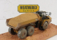 Dm-models Caterpillar Cat745 Cassone Ribaltabile Cava 3-assi - Zvetraný kĺbový nákladný automobil 1:50 žltá čierna