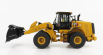 Dm-models Caterpillar Cat950m Ruspa Gommata - škrabací traktor - kolesový nakladač 1:50 žltá čierna