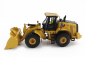 Dm-models Caterpillar Cat972xe Ruspa Gommata - škrabací traktor - kolesový nakladač 1:50 žltá čierna