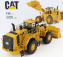 Dm-models Caterpillar Cat994k Ruspa Gommata - škrabací traktor - kolesový nakladač 1:50 žltá čierna