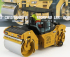 Dm-models Caterpillar Catcb13 Rullo Vibrante Monotamburo - Schiacciasassi - Drvič kameňa Roll - Utility Compactor 1:50 Yellow Black