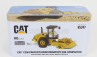 Dm-models Caterpillar Catcs56 Rullo Vibrante Monotamburo - Schiacciasassi - Drvič kameňa - Padfoot Drum Vibračný zhutňovač pôdy 1:87 Yellow Black