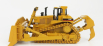 Dm-models Caterpillar Catd11r Dozer Ruspa Cingolata - škrabací traktor 1:50 žltá čierna