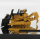 Dm-models Caterpillar Catd11t Ruspa Cingolata - škrabací traktor 1:125 žltá čierna