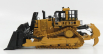 Dm-models Caterpillar Catd11t Ruspa Cingolata - škrabací traktor 1:50 žltá čierna