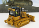 Dm-models Caterpillar Catd3 Dozer Ruspa Cingolata - škrabací traktor 1:50 žltá čierna